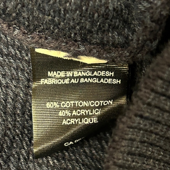 Mens front zipper sweater/cardigan - Picture 4 of 4